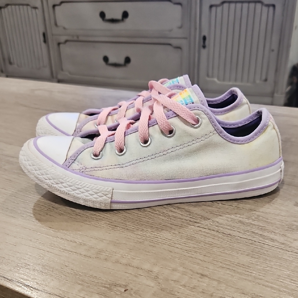 Converse Chuck Taylor Tie dye lo Kids Sneakers size 1.5